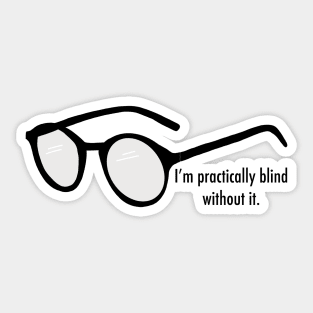 Glasses Meme Sticker